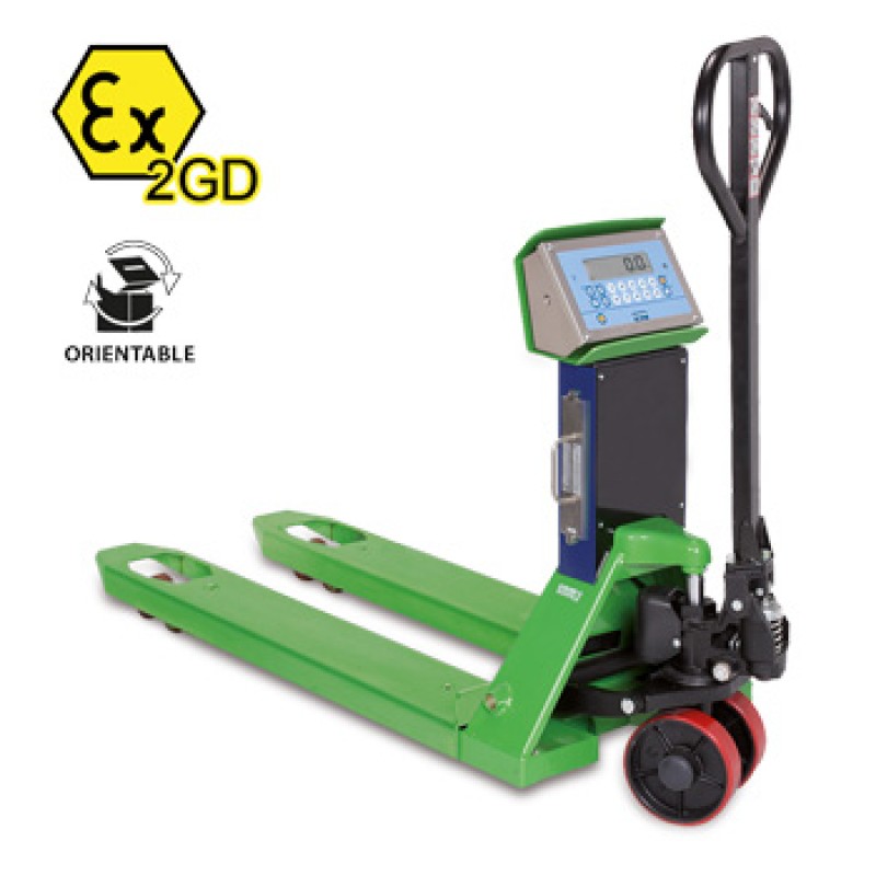 TPW EX 2GD — ATEX транспалетна везна